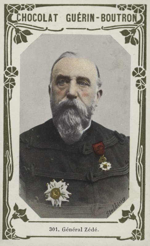 General Zede (farvet foto) af French School