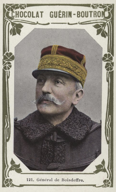 General de Boisdeffre (farvet foto) af French School