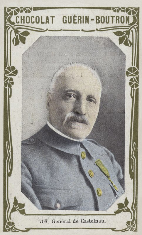 General de Castelnau (farvet foto) af French School