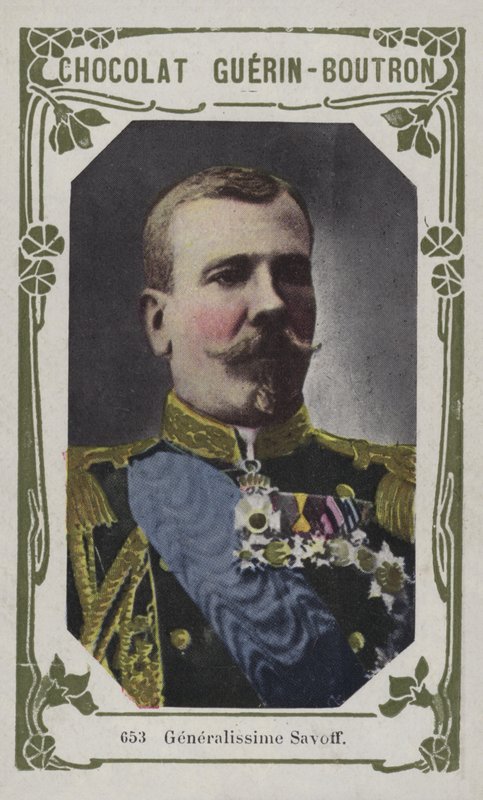 Savoff Most General (farvet foto) af French School