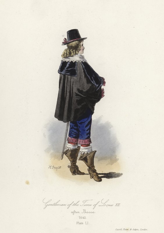 Herre fra Ludvig XIII af Frankrigs tid af French School
