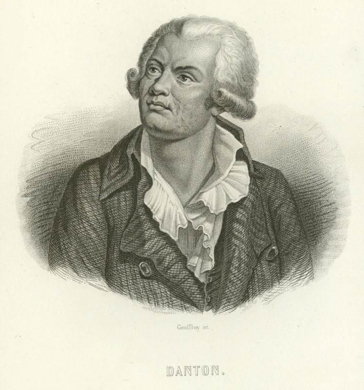George Danton af French School