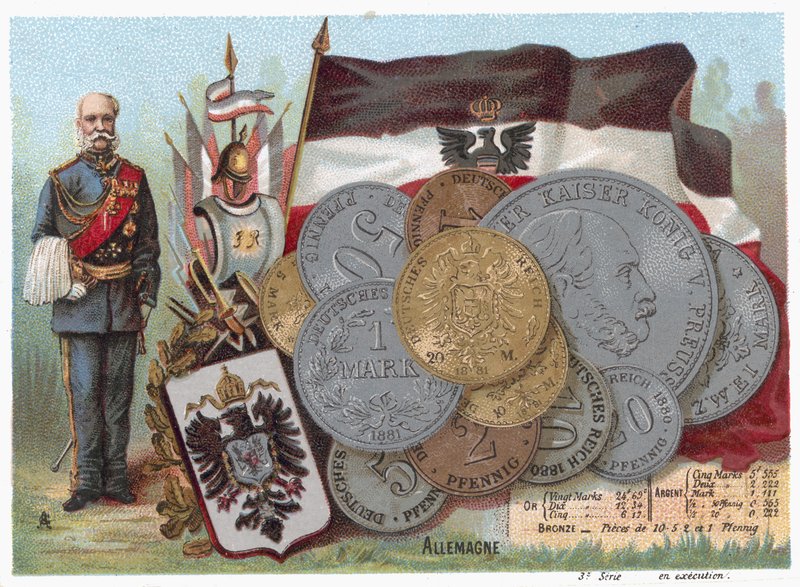 tysk valuta af French School