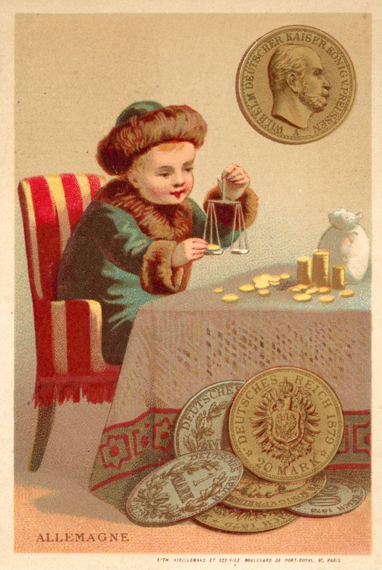 Tyskland (chromolitho) af French School