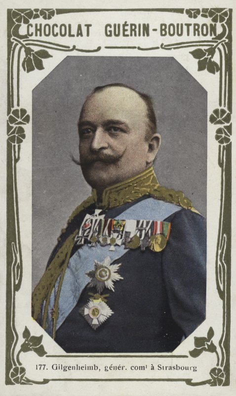Gilgenheimb, generalkommandant i Strasbourg (farvet foto) af French School