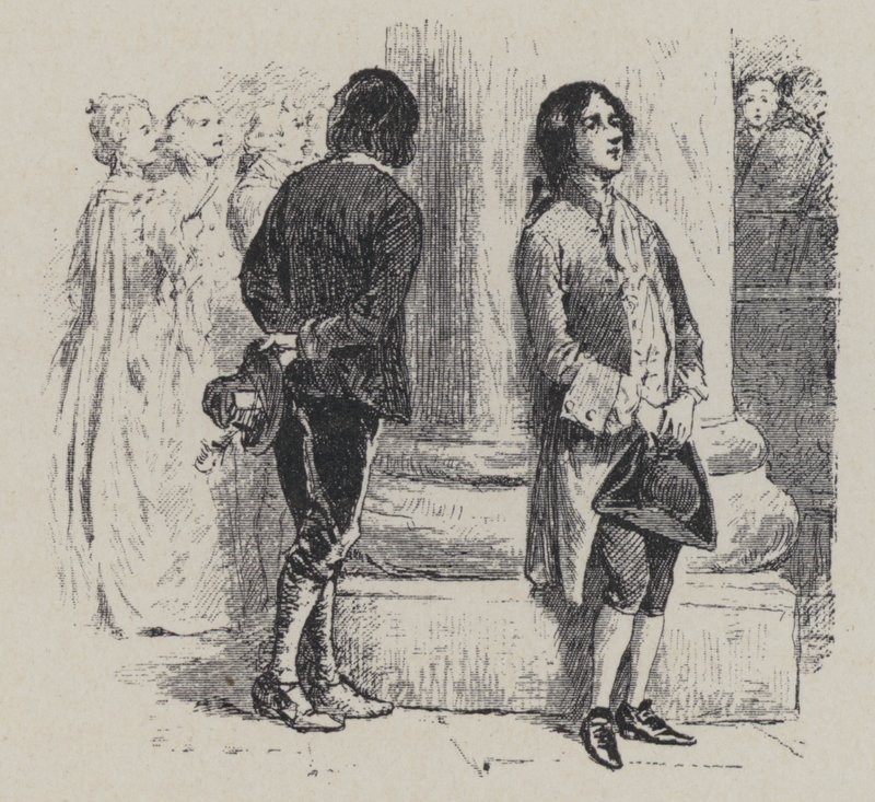 Giovanni Battista Pergolesi, italiensk komponist, violinist og organist (gravering) af French School