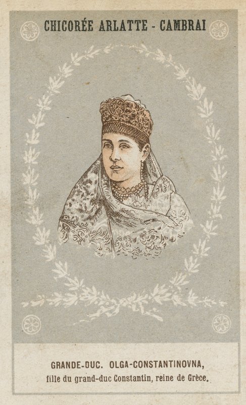 Storhertug, Olga-Constantinovna, datter af storhertug Konstantin, dronning af Grækenland af French School
