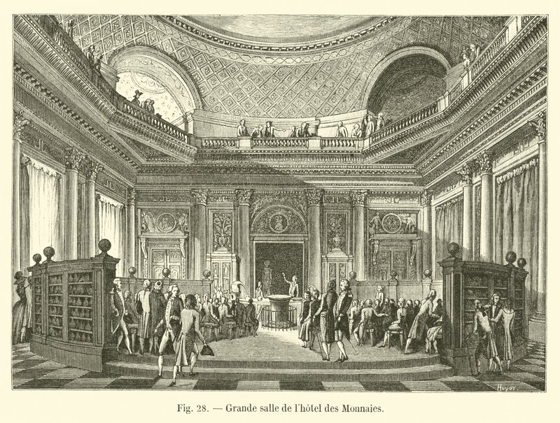 Store Sal i Hotel des Monnaies af French School