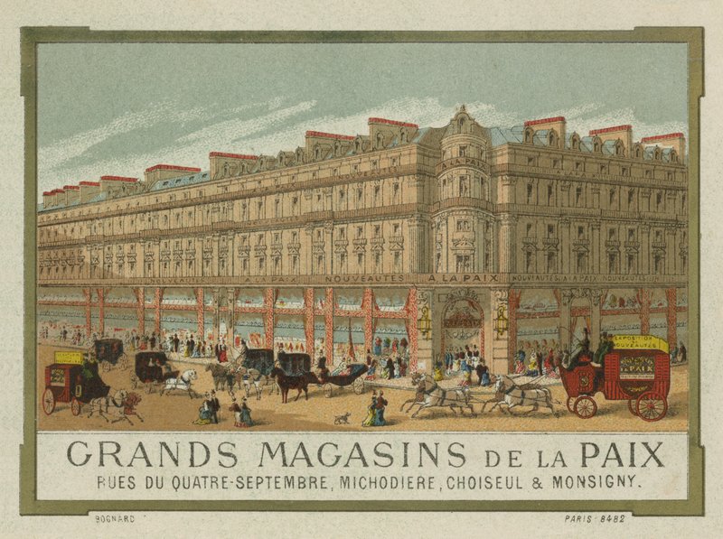 Grands Magasins de la Paix, Paris af French School