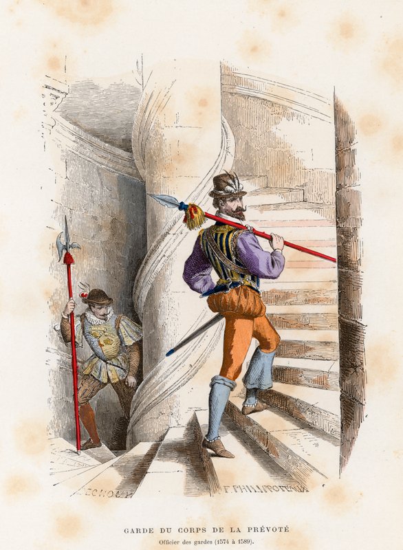 Vagt, 1574-1589 af French School