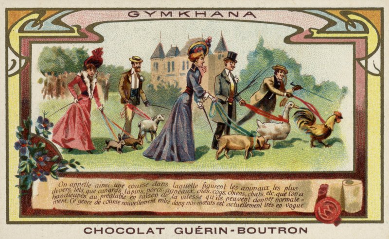 Gymciana (chromolit) af French School