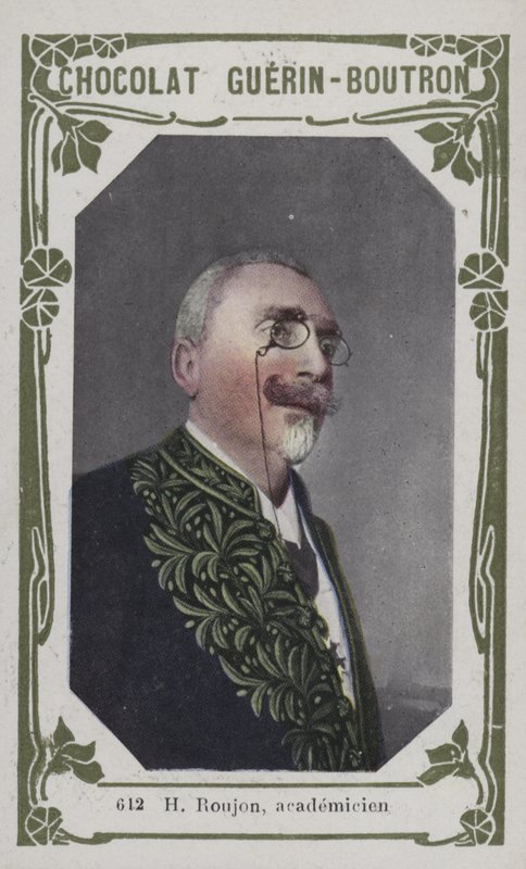 H Roujon, academicien (farvet foto) af French School