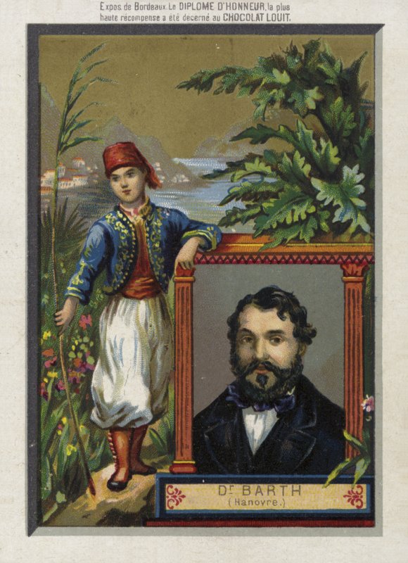 Heinrich Barth, tysk opdagelsesrejsende af French School