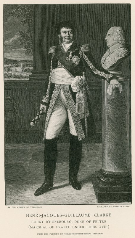 Henri-Jacques-Guillaume Clarke af French School