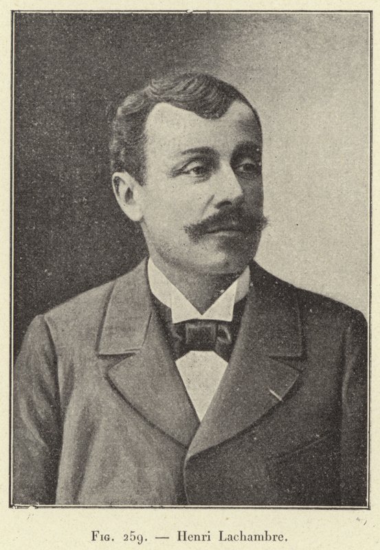 Henri Lachambre (gravering) af French School