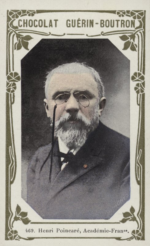 Henri Poincare, Academie-Francaise (farvet foto) af French School