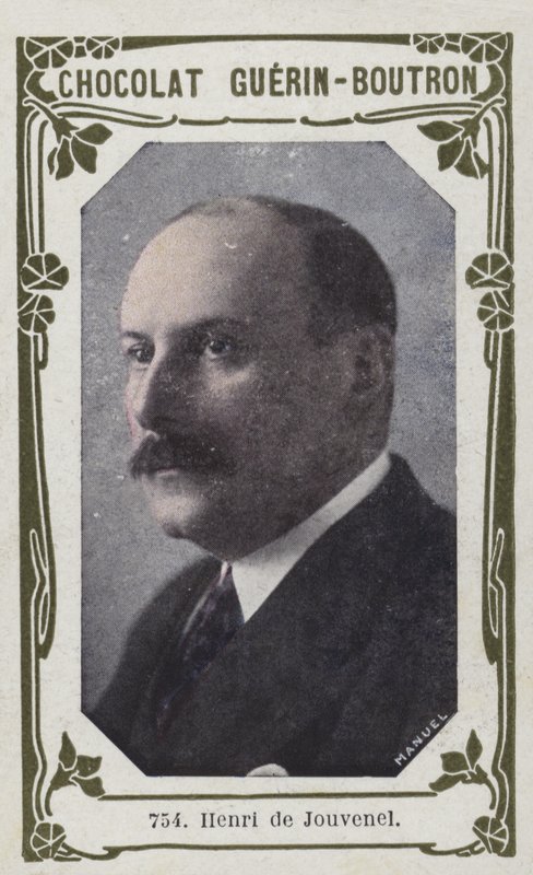 Henri de Jouvenel (farvet foto) af French School
