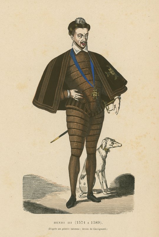 Henry III of France  af French School