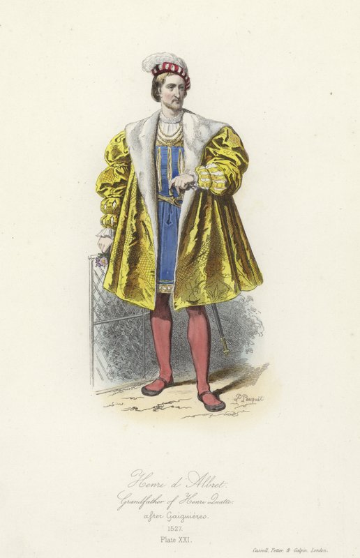 Henrik II af Navarra, bedstefar til Henrik IV af Frankrig af French School