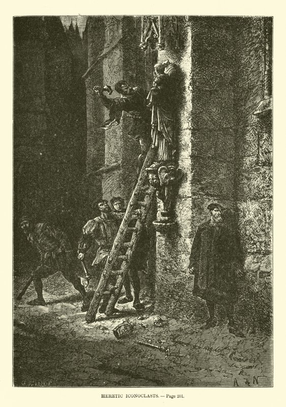 Kætterske ikonoklaster af French School
