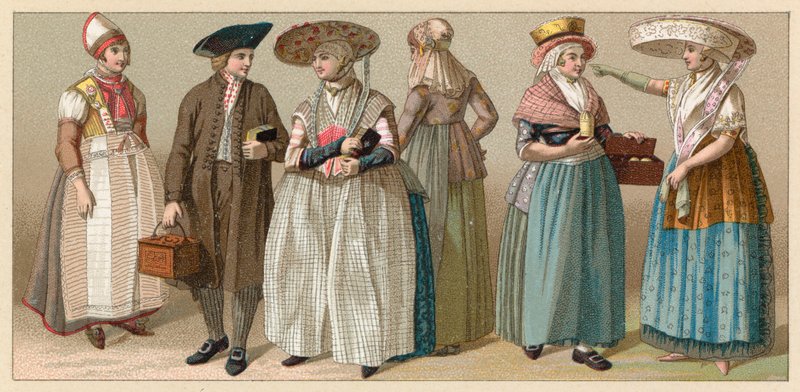 Holland kostume af French School