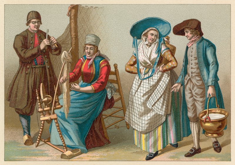 Holland kostume af French School