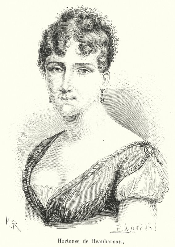 Hortense de Beauharnais (gravering) af French School