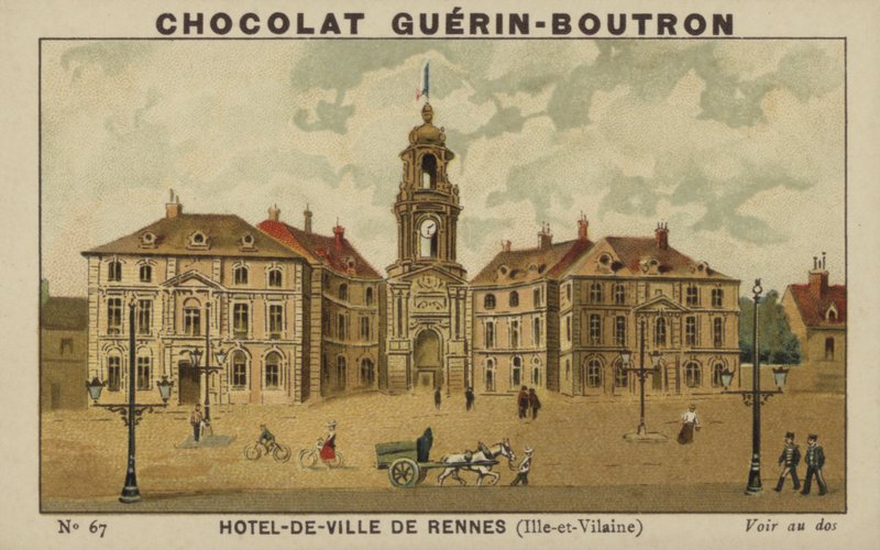 Rennes Rådhus, Ille-et-Vilaine af French School