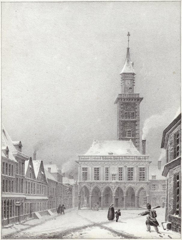 Rådhuset i Bapaume af French School