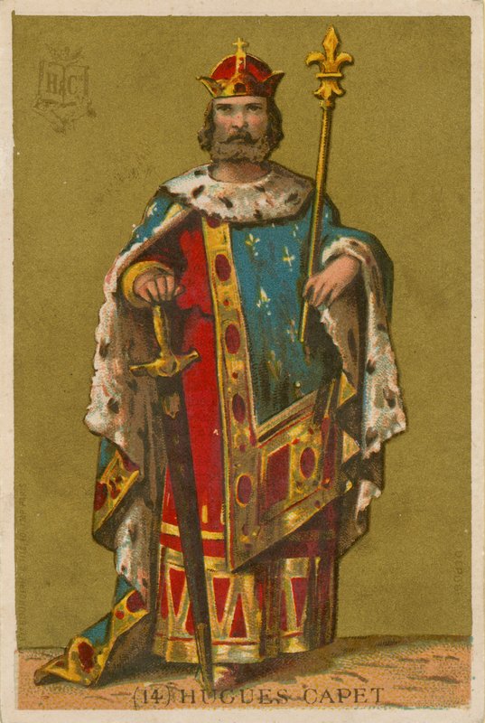 Hugh Capet af French School