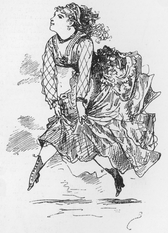 Illustration til The Assommoir, A Realistic Novel, af Emile Zola (gravering) af French School