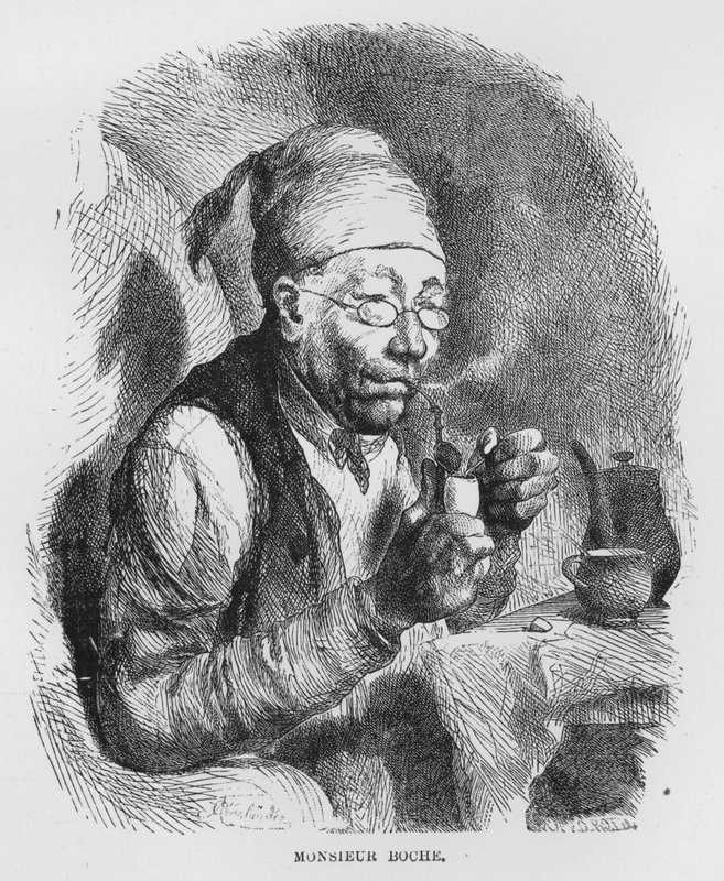 Illustration til The Assommoir, A Realistic Novel, af Emile Zola (gravering) af French School