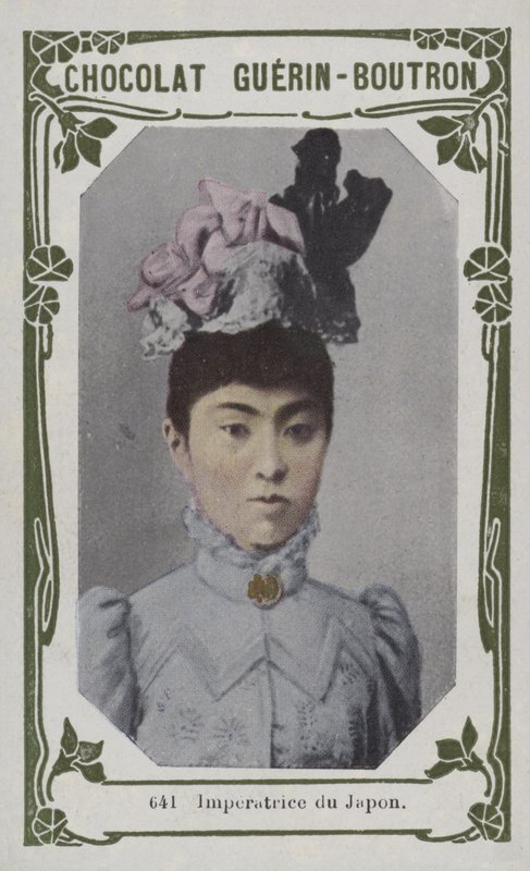 Kejserinde af Japan (farvet foto) af French School