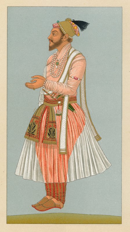 Indien kostume af French School