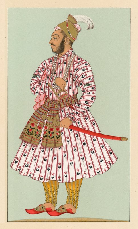 Indien kostume af French School