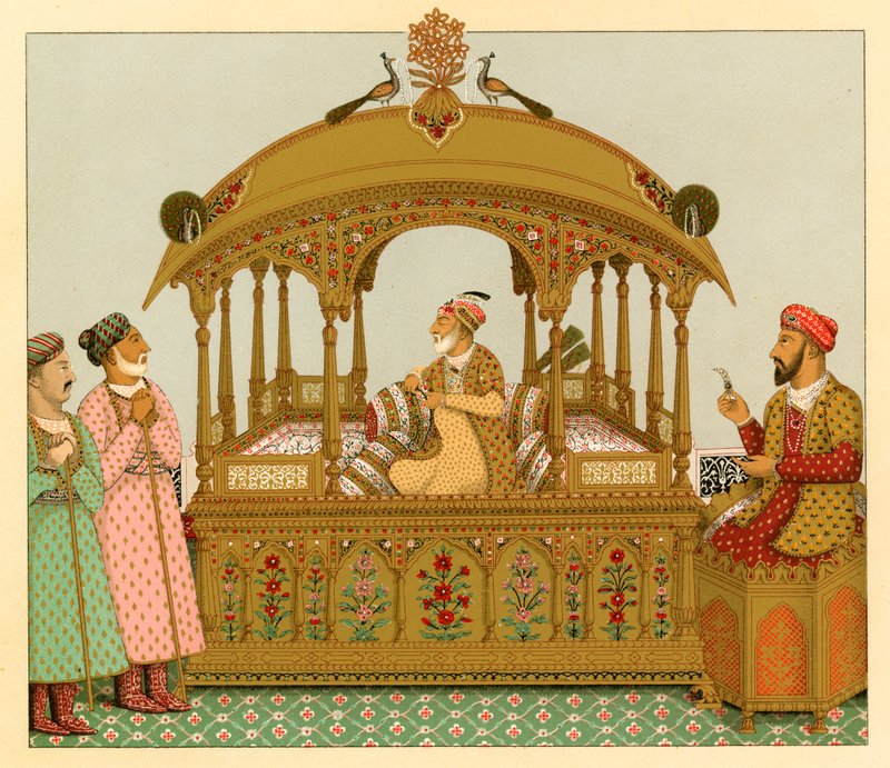 Indien kostume af French School