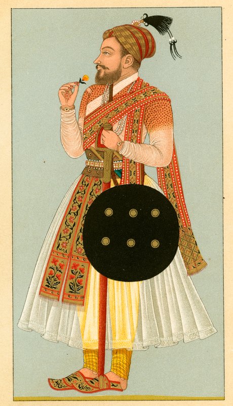 Indien kostume af French School