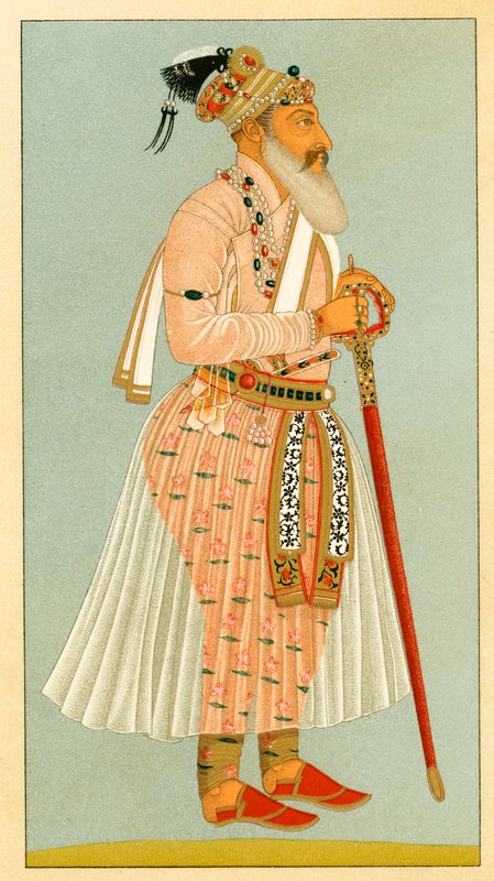 Indien kostume af French School