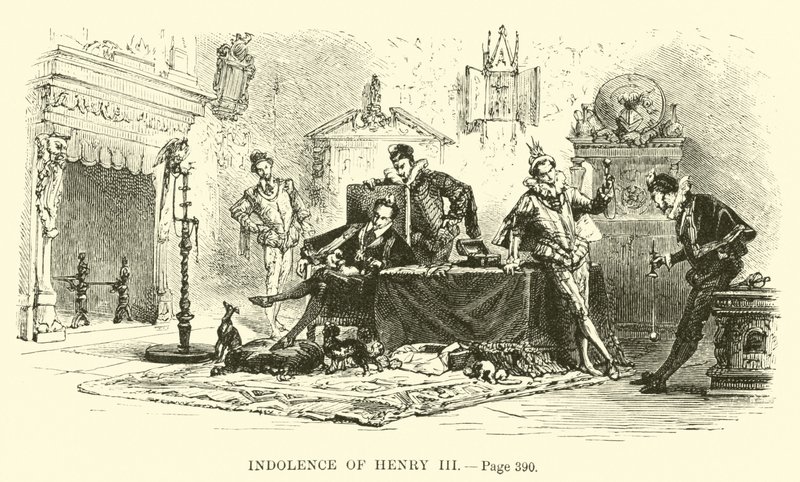 Indolens af Henrik III af French School
