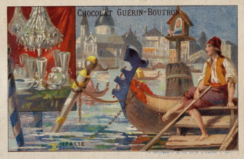 Italien (chromolitho) af French School