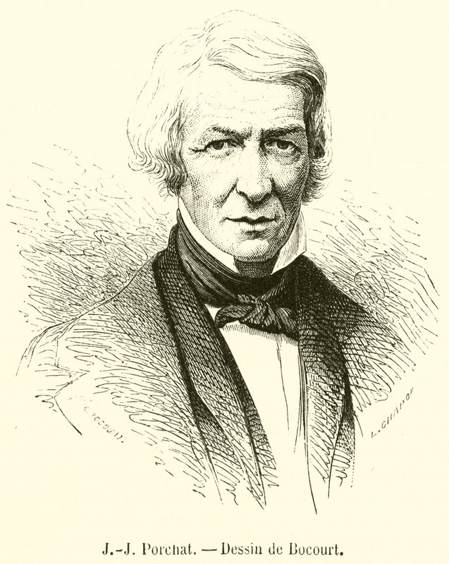 J-J Porchat (gravering) af French School