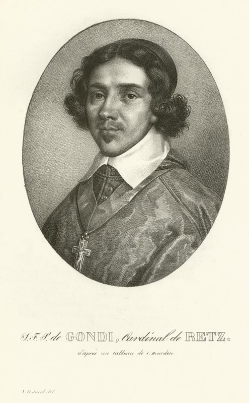 JFP de Gondi, kardinal de Retz af French School