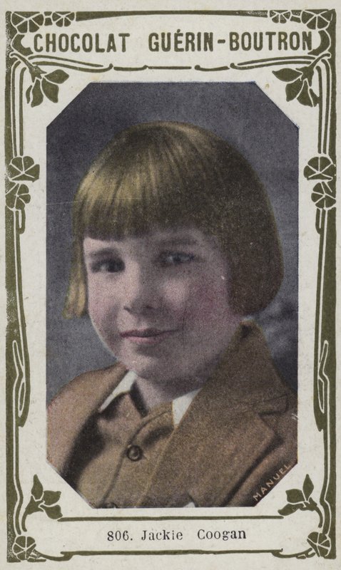 Jackie Coogan (farvet foto) af French School