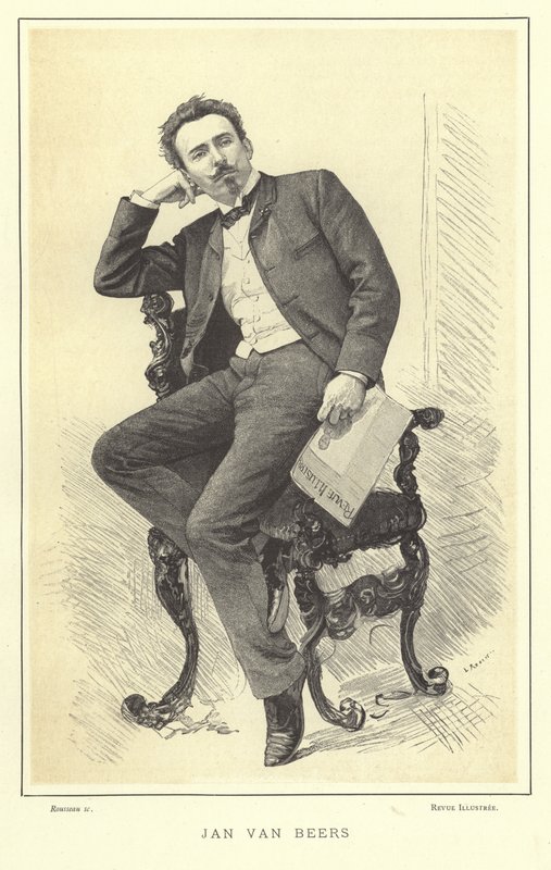 Jan van Beers, belgisk kunstner af French School