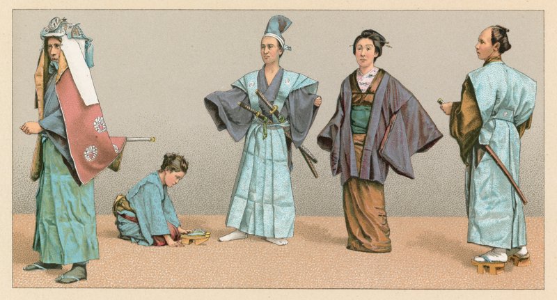 Japan kostume af French School