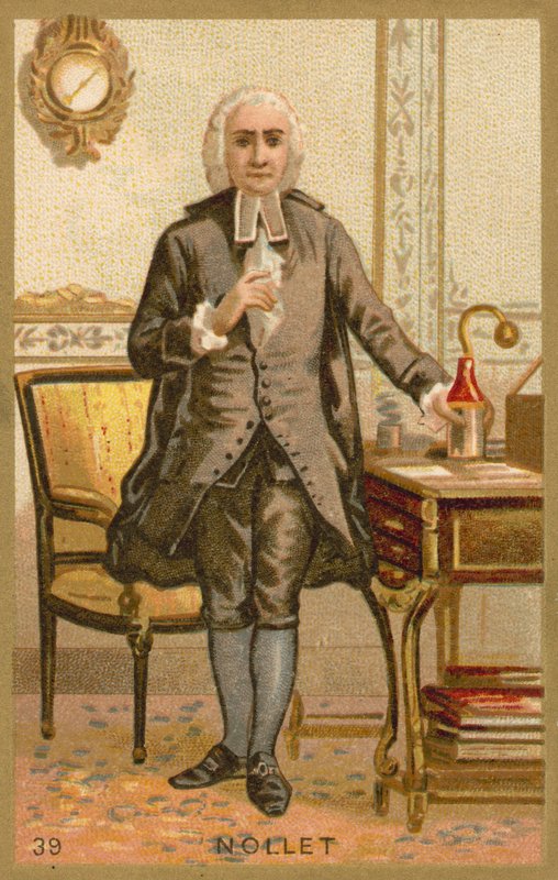 Jean-Antoine Nollet, fransk præst og fysiker af French School