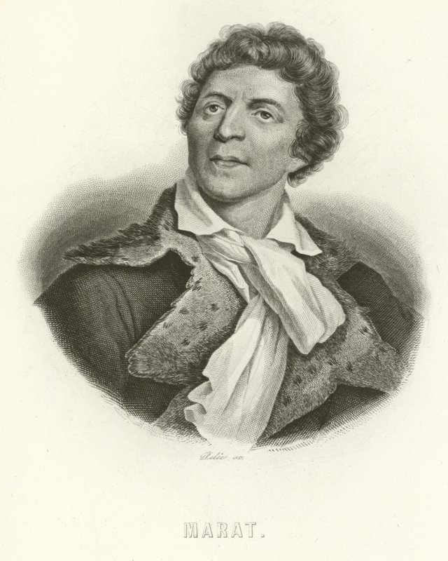 Jean-Paul Marat af French School