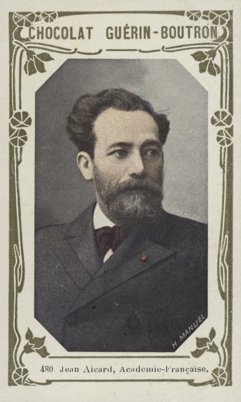 Jean Aicard, Academie-Francaise (farvet foto) af French School