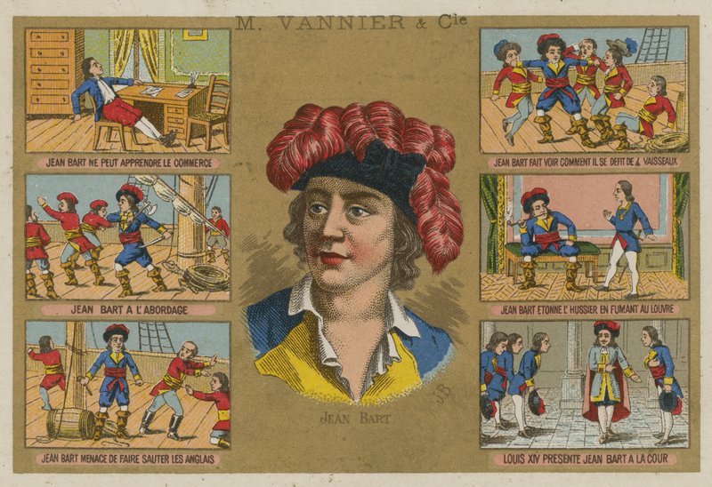Jean Bart, fransk flådekommandant og kaper af French School