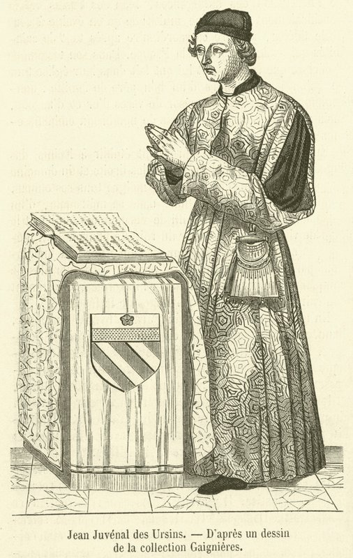 Jean Juvenal des Ursins (gravering) af French School